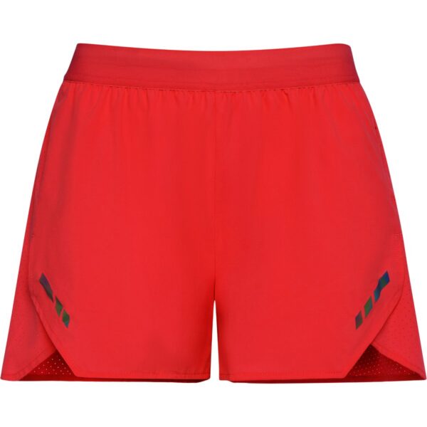 Short da corsa traspiranti da donna - Rosso