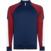 Giacca Sportiva Raglan - Granata/Blu Navy