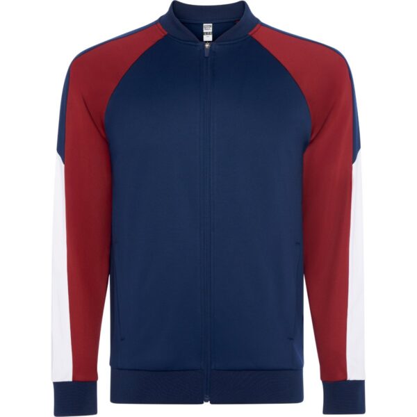 Giacca Sportiva Raglan - Granata/Blu Navy