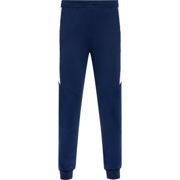 Pantalone sportivo lungo in tessuto garzato - Blu Navy
