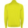 Felpa Sportiva con Zip - Giallo Fluo vista 1