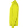 Felpa Sportiva con Zip - Giallo Fluo vista 2