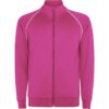 Felpa Sportiva con Zip - Rosa Fluo