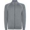 Felpa Sportiva con Zip - Grey