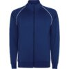 Felpa Sportiva con Zip - Blu Navy