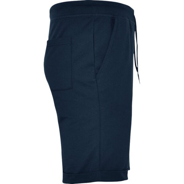 Short sportivi basic realizzati in tessuto felpato - vista 3