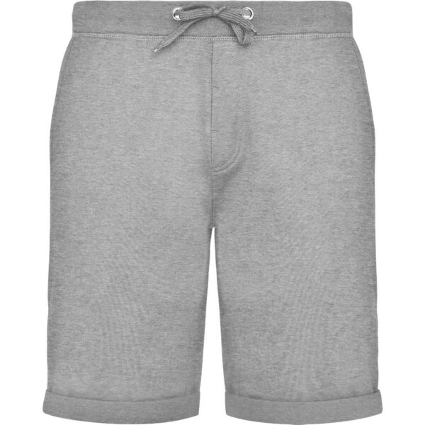 Short sportivi basic realizzati in tessuto felpato - Grigio Vigore