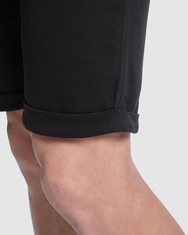 Short sportivi basic realizzati in tessuto felpato - dettaglio 2