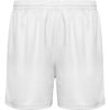 Short sportivi con tessuto naturalmente elastico - Bianco