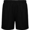 Short sportivi con tessuto naturalmente elastico - Nero