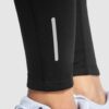 Leggings donna da corsa traspiranti a lunghezza - dettaglio 2