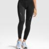Leggings donna da corsa traspiranti a lunghezza - modello 1