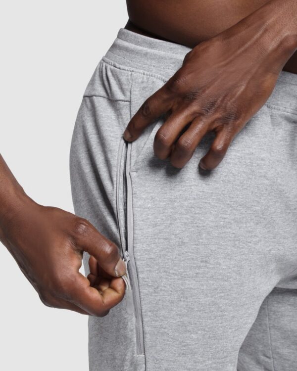Pantalone lungo in felpa non garzata - dettaglio 2