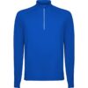 Felpa Tecnica Mezza Zip - Royal