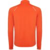 Felpa Tecnica Mezza Zip - Fire Orange vista 1