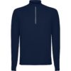 Felpa Tecnica Mezza Zip - Blu Navy