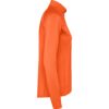 Felpa Tecnica Donna Mezza Zip - Fire Orange vista 3