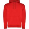Felpa con Cappuccio 280 g - Rosso