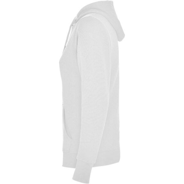Felpa Donna con Cappuccio - Bianco vista 2
