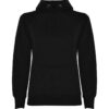 Felpa Donna con Cappuccio - Nero
