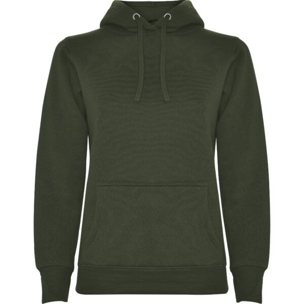 Felpa Donna con Cappuccio - Verde Avventrura