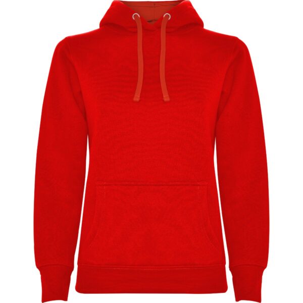 Felpa Donna con Cappuccio - Rosso