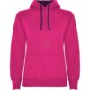 Felpa Donna con Cappuccio - Rosa Orchidea/Porpora