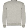 Felpa Girocollo 280 g - Ash White Melange