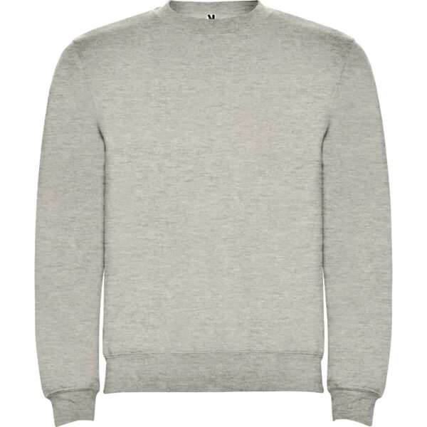 Felpa Girocollo 280 g - Ash White Melange