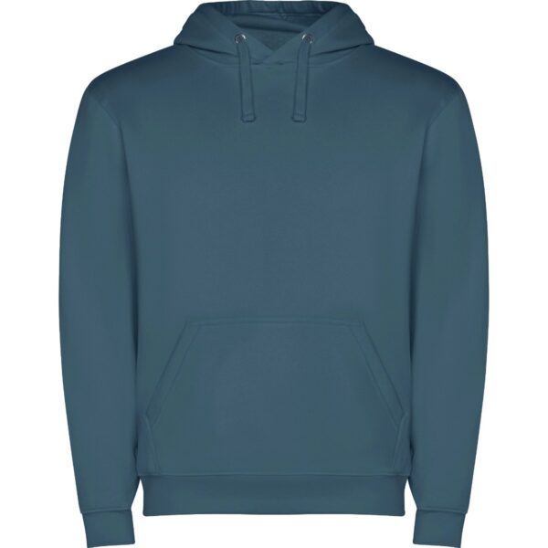 Felpa con Cappuccio e Tasca a Canguro - Storm Blue