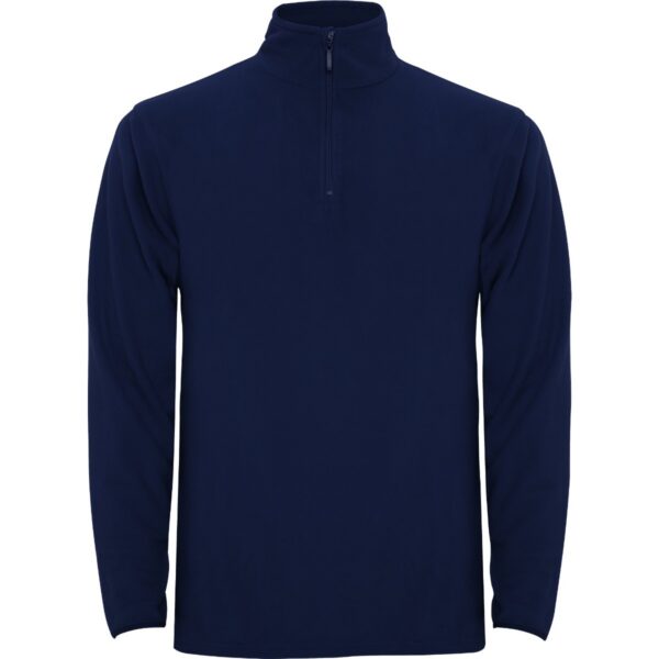Micropile Mezza Zip - Blu Navy