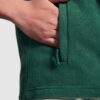 Gilet in pile con collo alto - dettaglio 1