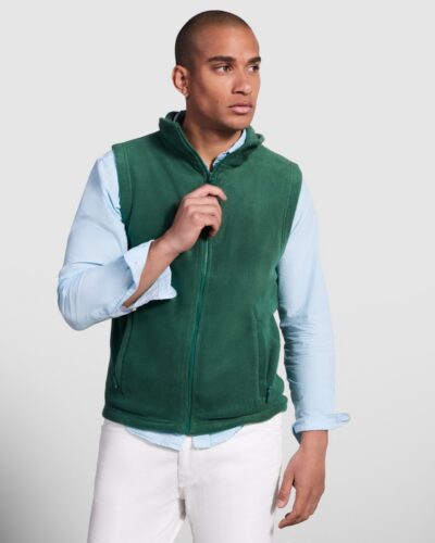 Gilet in pile con collo alto - modello 1