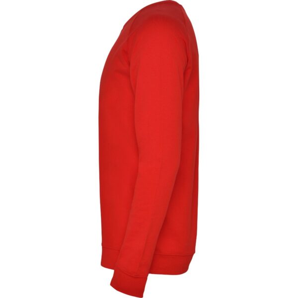 Felpa Girocollo non Garzata - Rosso vista 2