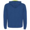 Felpa con Zip e Cappuccio - Grigio/Giallo Fluo