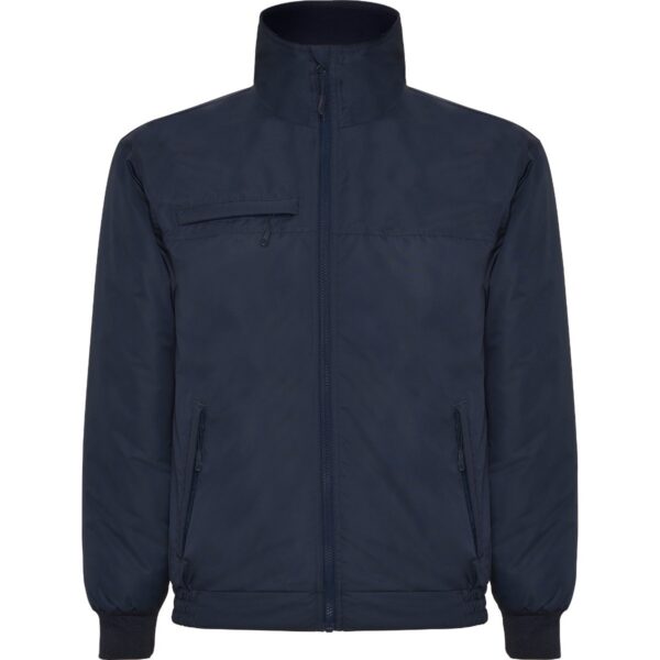 Giubbotto Imbottito con Micropile - Blu Navy