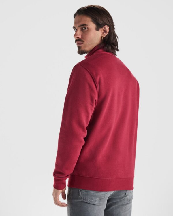 Felpa Mezza Zip Collo Alto - dettaglio 1