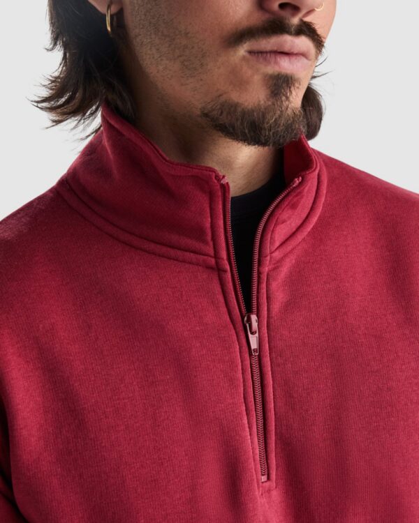 Felpa Mezza Zip Collo Alto - dettaglio 2