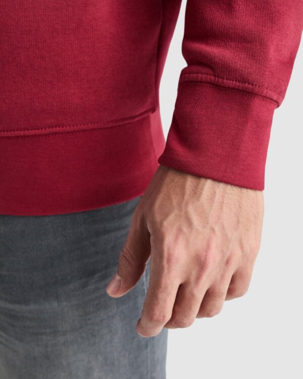 Felpa Mezza Zip Collo Alto - dettaglio 3