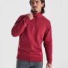 Felpa Mezza Zip Collo Alto - modello 1