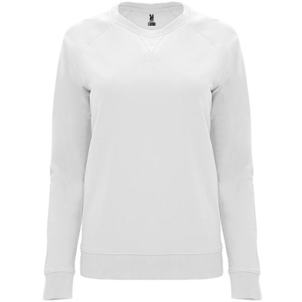 Felpa Donna Raglan - Bianco
