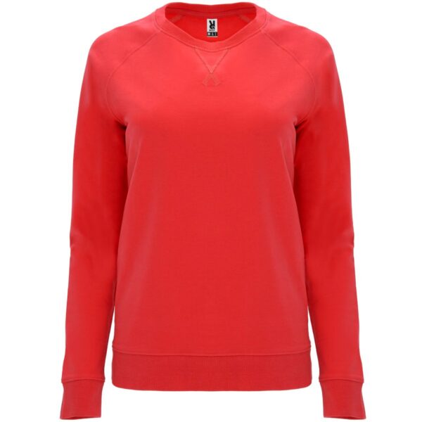 Felpa Donna Raglan - Rosso