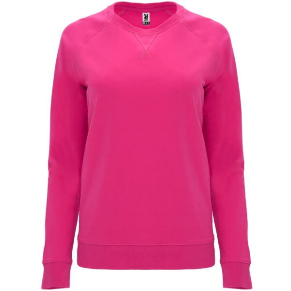 Felpa Donna Raglan - Rosa Orchidea
