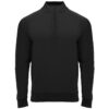 Giacca Sportiva Mezza Zip - Nero