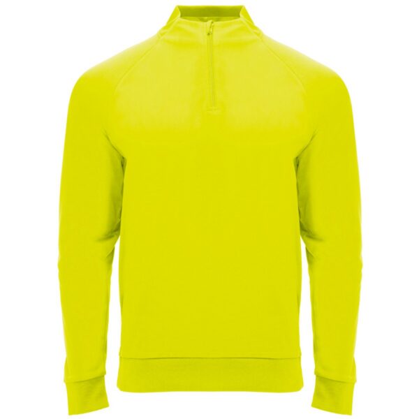 Giacca Sportiva Mezza Zip - Giallo Fluo
