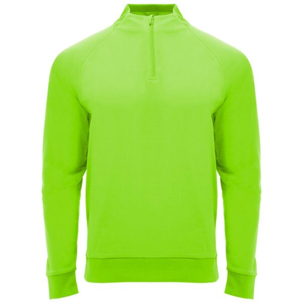Giacca Sportiva Mezza Zip - Verde Fluo