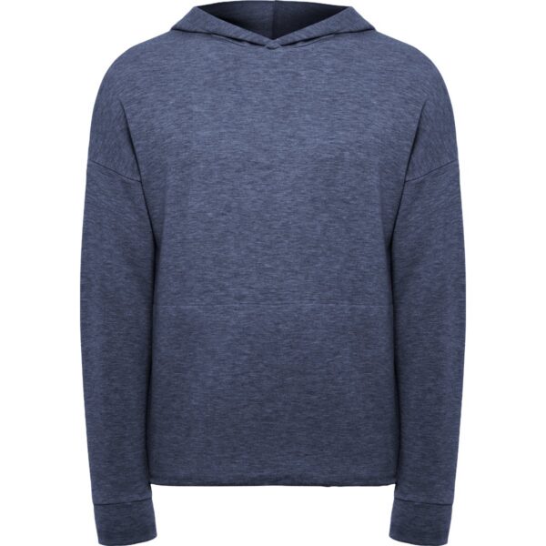 Felpa Leggera con Cappuccio - Denim Vigorè