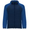Giacca con Cappuccio Bicolore - Navy/Blue Royal