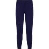 Pantalone in tessuto stretch con girovita elasticizzato - Blu Navy