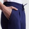 Pantalone in tessuto stretch con girovita elasticizzato - dettaglio 1